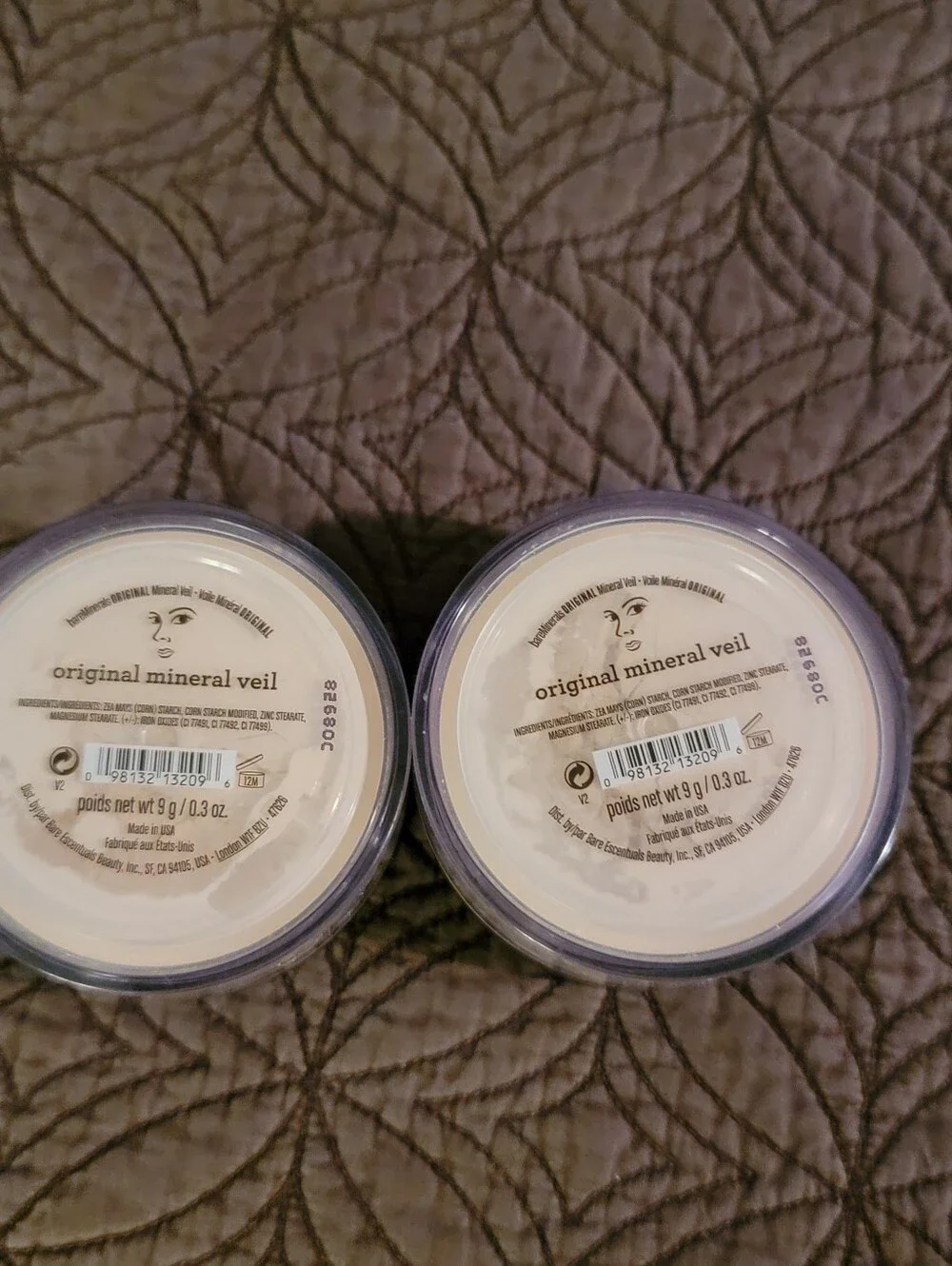 TWO New Factory Sealed Bare Minerals Mineral Veil